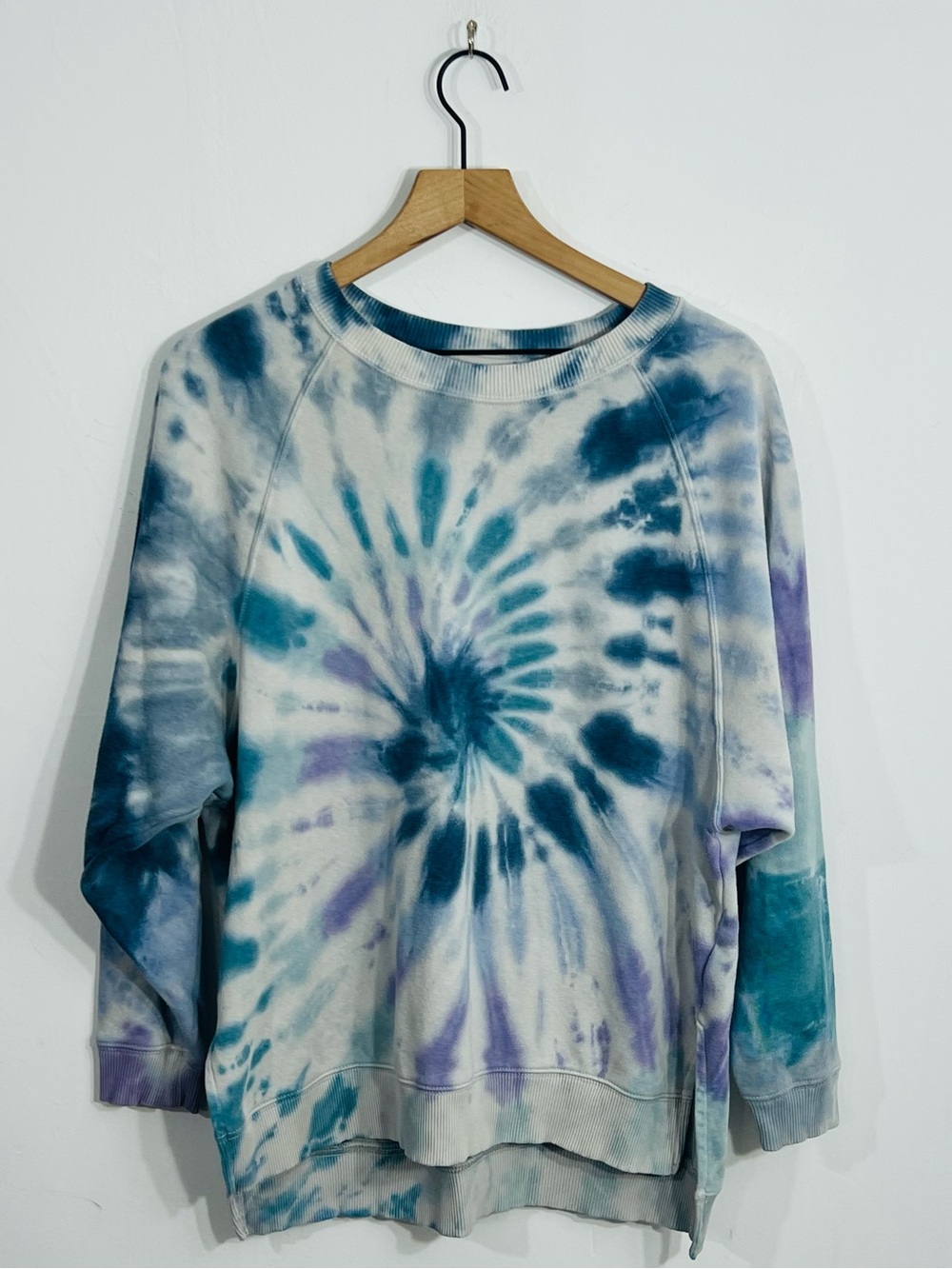 American Eagle Ahh-Mazingly Soft Tie-Dye Crewneck Jegging Fit Sweatshirt Sz S